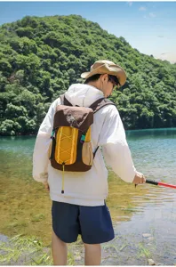 Σακίδιο πεζοπορίας outdoor colorblock για άνδρες και γυναίκες, αθλητικό ταξιδιού.