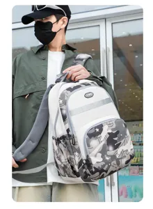 Herren Reise Rucksack Outdoor große Kapazität leichte Schultasche für Schüler.