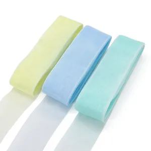 3cm Organza Ribbon for Gift Wrapping and Bow Decoration, Multi-color Craft Ribbon