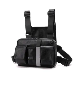 Tactical chest rig bag streetwear functional vest hip hop pack utility chest bag