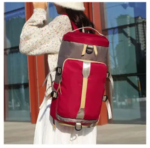 Großer reiserucksack wasserdicht sport fitness tasche mit multifunktionalen gurten für reisen