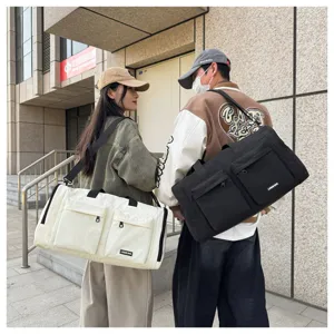 Große Kapazität Mehrfachtaschen Reise Sporttasche Fitness Gym Tasche für Damen und Herren