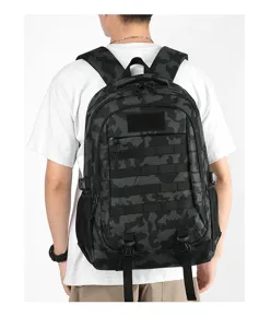 Tactische camouflage rugzak voor wandelen camping grote capaciteit school reizen