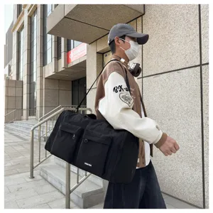 Multifunktionale Reisetasche mit Schuhfach, große Schultertasche für den Sporteinsatz optimal.
