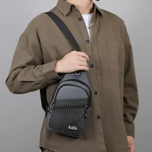 Herren Taktische Umhängetasche Brusttasche Mehrfachtaschen Sport Freizeit Rucksack