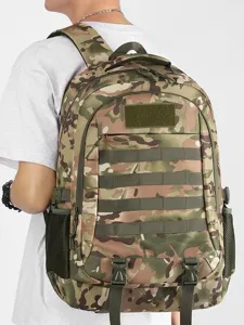 Tactische Rugzak Outdoor Wandelen Kamperen Camouflage Grote Capaciteit Laptop Schooltas Multifunctionele Nylon Rugzak