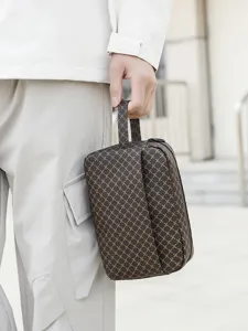 Sac de toilette portable homme voyage d affaires organise sac elegante grande capacite sac a main