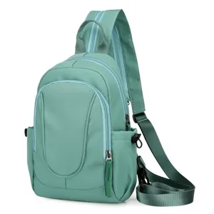 Multifunctionele casual sling rugzak voor heren en dames, lichtgewicht reizen crossbody tas.