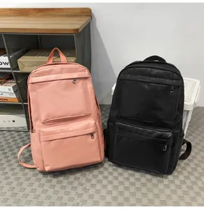 PU Leder lässiger Rucksack stilvolle Reise Doppelschulter Schultasche detaillierte Ansicht