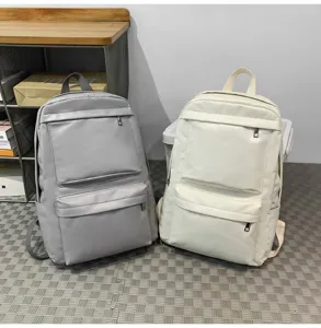 PU Leder wasserdicht große Kapazität Freizeit Studenten Reisen Pendeln Rucksack Detail