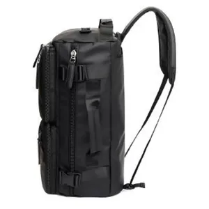 Multifunktionaler Reise Rucksack grosse Kapazität wasserdicht schwarzer Freizeit Rucksack