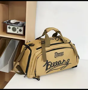 Sac de voyage multifonctionnel de grande capacité pour étudiants et fitness.