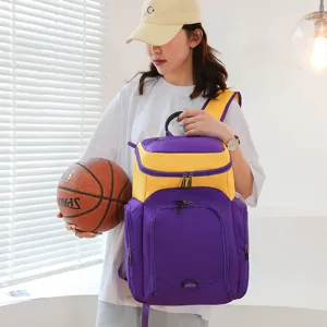 Multifunctionele Grote Capaciteit Oxford Stof Rugzak Sporttraining Basketbal Tas Outdoor Reizen Student Schooltas