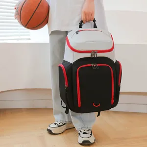 Multifunctionele basketbal rugzak grote capaciteit sport reistas voor dames en heren training