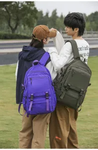 Lässiger Mode Reise Rucksack große Kapazität Mehrfachfach Schüler Schulrucksack