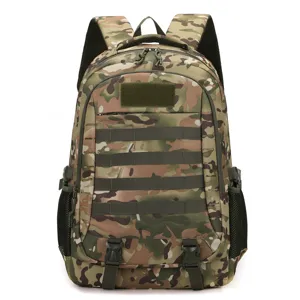 Sac à dos tactique camouflage pour le voyage, la randonnée et l'école grande capacité.