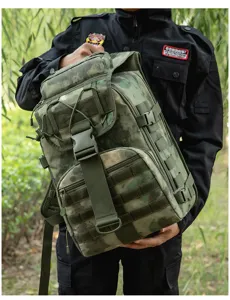 Taktischer Rucksack für Outdoor Sport Wandern Militär Camo Camping Tagesrucksack.