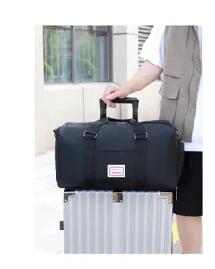 Wasserdichte Reisetasche mit Schuhfach, große Sporttasche für Fitness und Reisen.