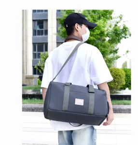 Große Sport Reisetasche wasserdicht Nass Trocken Trennung Fitness Bag für Damen und Herren