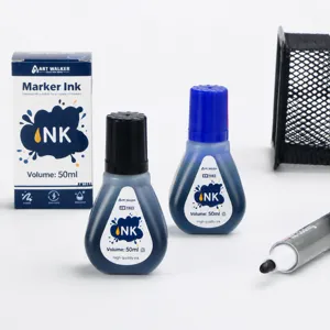 Oil Based Marker Pen Refill Ink Waterproof Quick Drying Permanent Ink Bottle For Writing Office School Supplies