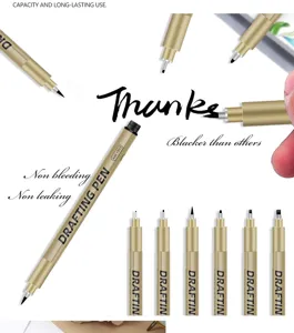 Fineliner drafting pen set for art, illustration, sketching, and waterproof sketching work.