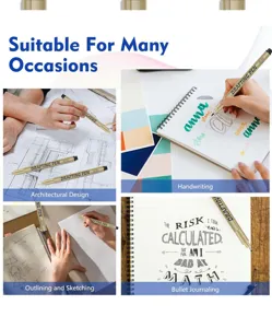 Fine-liner drafting pen detail showing architectural design and sketching use cases clearly.