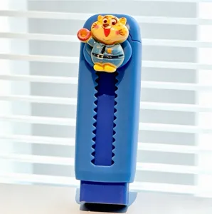 Süßer Push-Pull-Radierer im Cartoon-Design für Schreibwaren, ideal für Schule und Lernen.