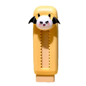 Mignon gomme rétractable chauve-souris Halloween papeterie créative cadeau pour étudiant.