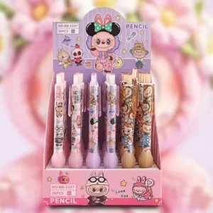 Cute Cartoon Mechanical Pencil HB Writing Pencil Student Stationery Writing Tool Gift School Office Supplies