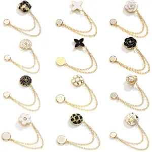 Magnetic Pants Hem Clip Chain Anti Dragging Artifact Clothing Corner Adjuster Magnetic Iron Buckle Fashion Accessory