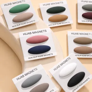 Magneti per Hijab Forti Spille Magnetiche per Sciarpa Scialle Copricapo Islamico