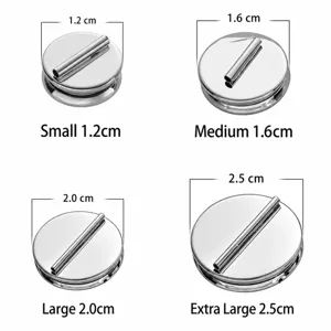 Koperen Magnetische Broche Converter Ponsvrij Sterke Magneet Speld Rug Voor Sjaal Kleding Mode Sieraden