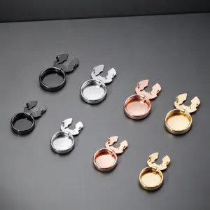 Metal Shirt Button Covers Cufflinks Set Assorted Colors and Sizes for Formal Dress