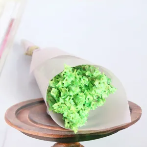 Mini dried flower bouquet crystal grass small arrangement for home decor and desktop gifting display.