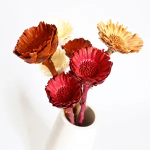 Natural Dried Sun Daisy Flowers Dried Flower Bouquet For Home Decor Festival Party Floral Arrangement Gift