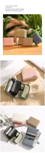 Women's accordion card holder multi-slot coin purse PU leather zipper wallet daily use.