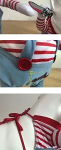 Funny Halloween pet costume for small dogs and cats, featuring funny knife accessory.