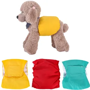 Washable Waterproof Pet Sanitary Pants Dog Diapers Reusable Physiological Pants