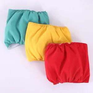 Washable waterproof pet physiological pants for puppies, cute multi-color dog diapers set.