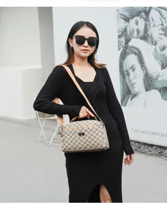 Sac à bandoulière monogramme pour femme sac à main crossbody élégant usage quotidien