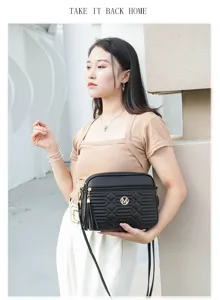Sac sous les aisselles de niche coréenne pour femmes, sac bandoulière tendance avec pampille.