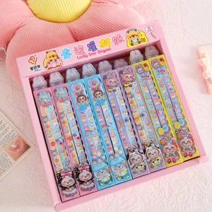 Cute star origami paper strips set, DIY handmade craft gift box for kids, student creative toy supplies.