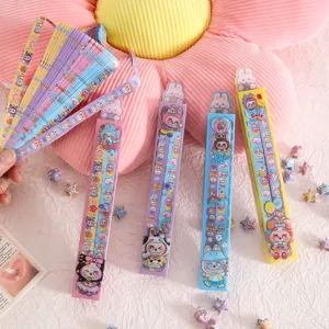 Cartoon DIY Origami Star Paper Strips Cute Animal Printed Paper Rolls For Lucky Bottle Filling Handcraft Student Gift