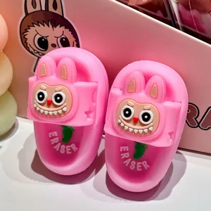 Joli dessin animé pantoufle gomme mini papeterie créative pour enfants cadeau scolaire