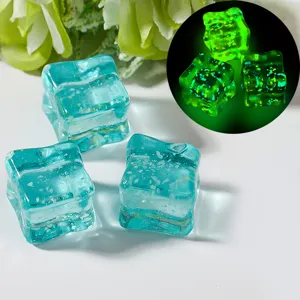 Φωτεινά τεχνητά παγάκια DIY έναστρος ουρανός γκλίτερ ακρυλικά αξεσουάρ φωτογραφίας