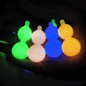 Luminous gourd toy decompression fingertip toy glow in the dark colorful portable novelty gift