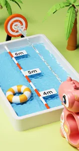 Jouet pistolet à eau dinosaure dessin animé pour enfants plage piscine jeux d'eau d'été.