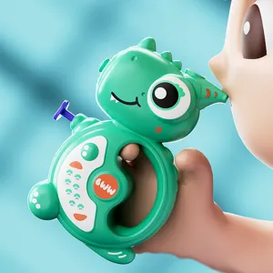 Pistolet à eau dinosaure pour enfants jouet de plage d'été design de dessin animé mignon