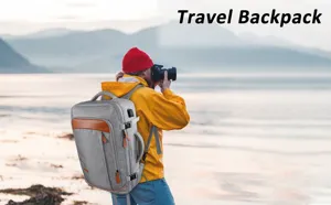 Business Reise Rucksack mit USB Ladeanschluss wasserdicht groess Kapazitaet Laptop Tasche