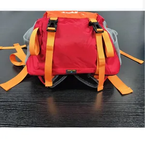 Outdoor Wanderrucksack große Kapazität multifunktional rot orange Sport-Tagesrucksack